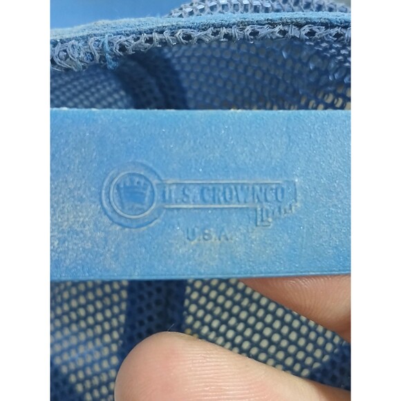 Vintage 80s NASA Spacelab-3 Van D. Berg SPACE MECHANIC Trucker Hat U.S. Crown - Picture 6 of 8